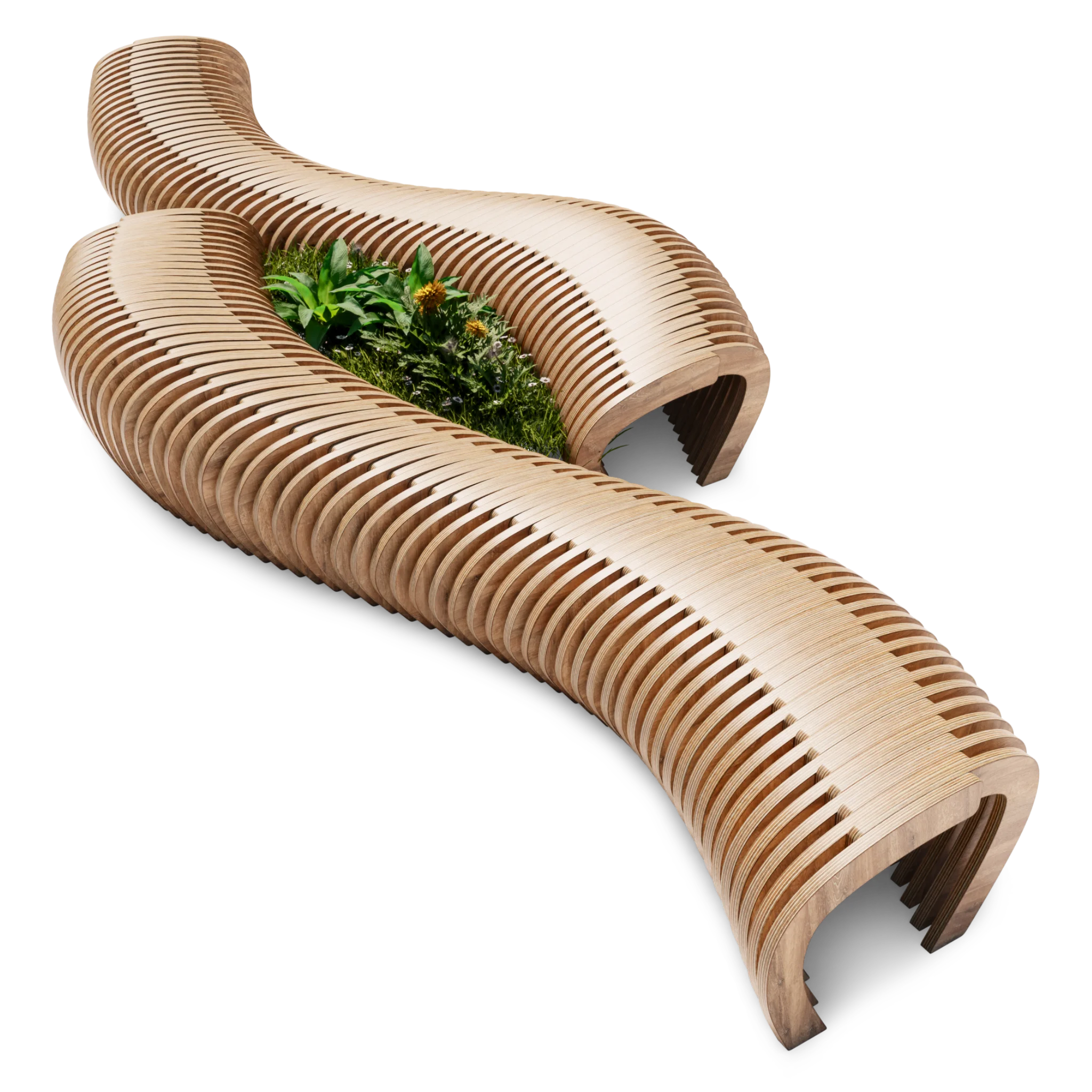 Parametric Bench G-Island