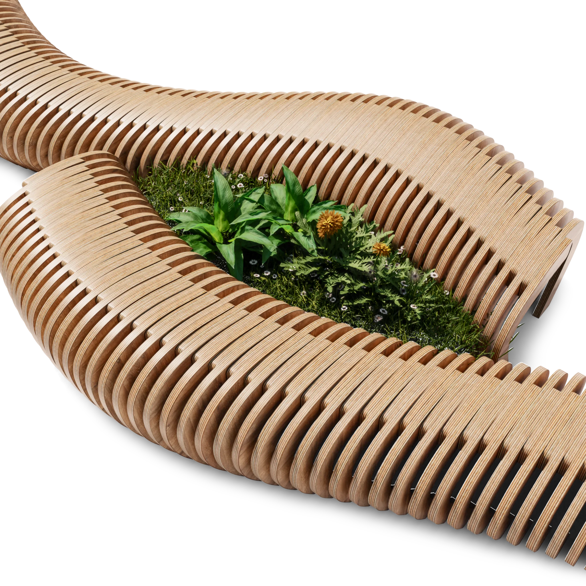 Parametric Bench G-Island