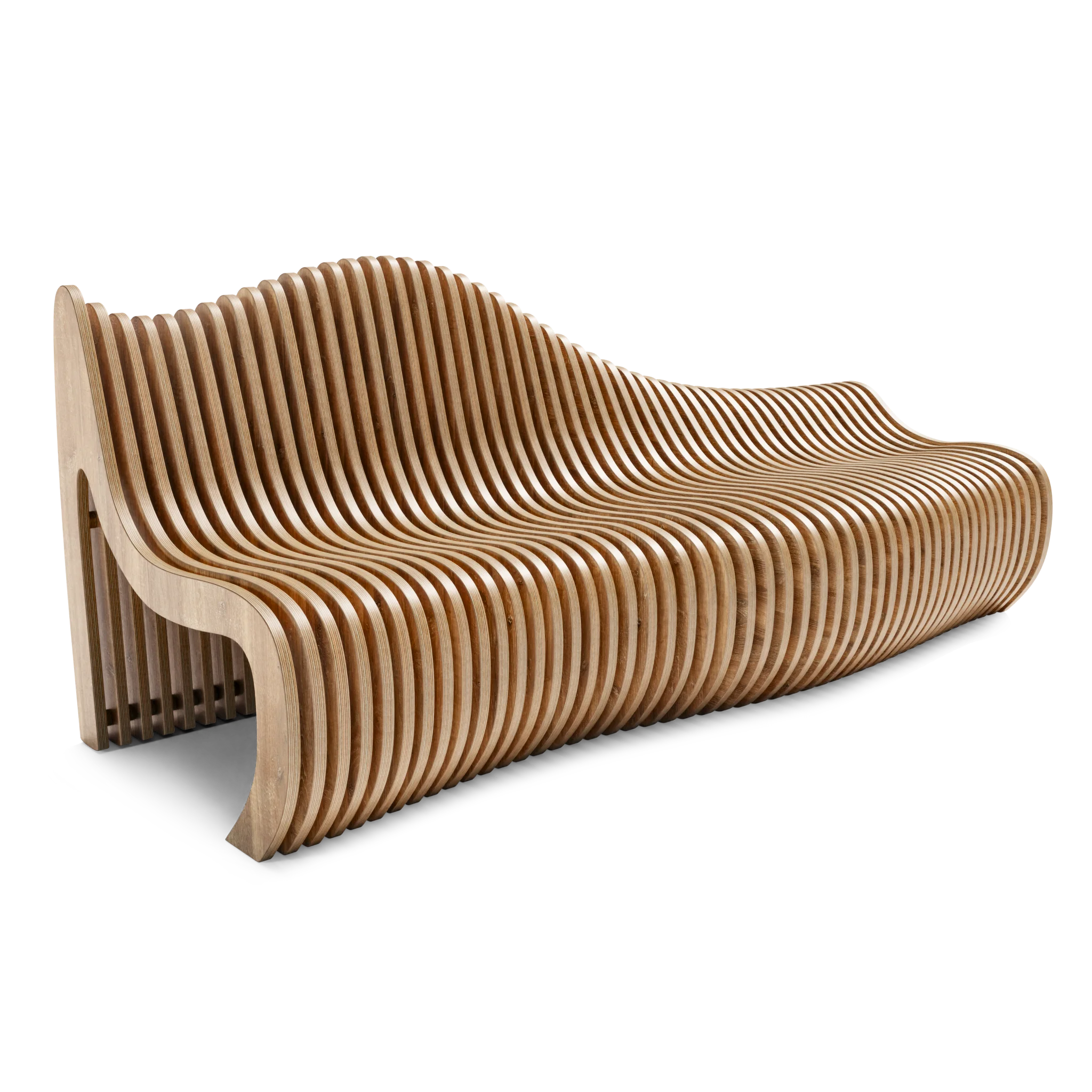 Parametric Bench Wavy