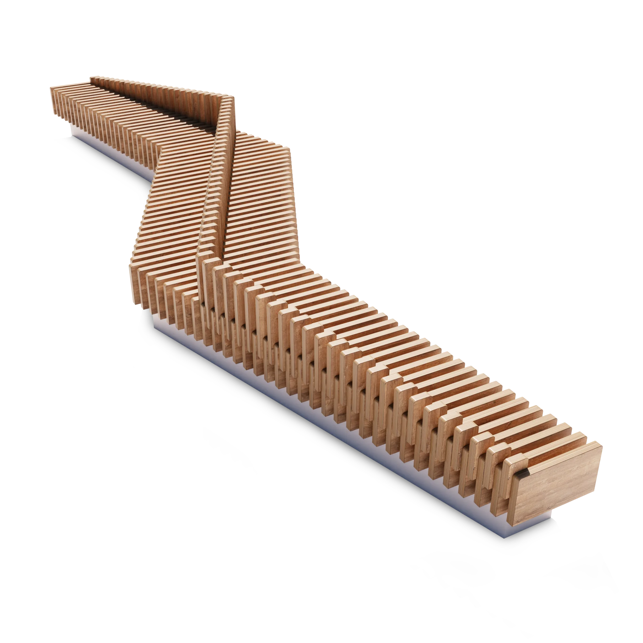 Parametric Bench Zig-Zag