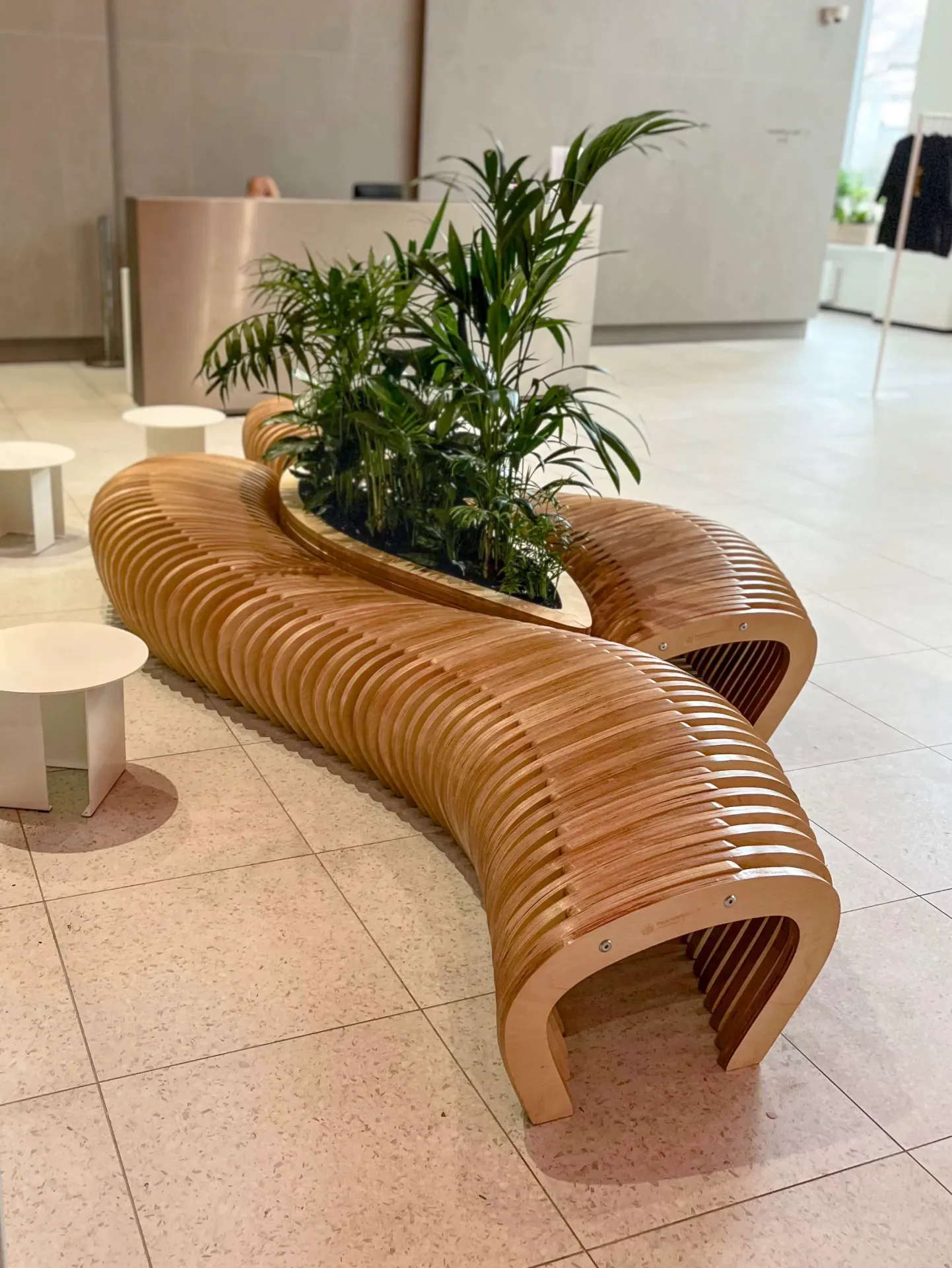 Parametric Bench G-Island for business centre