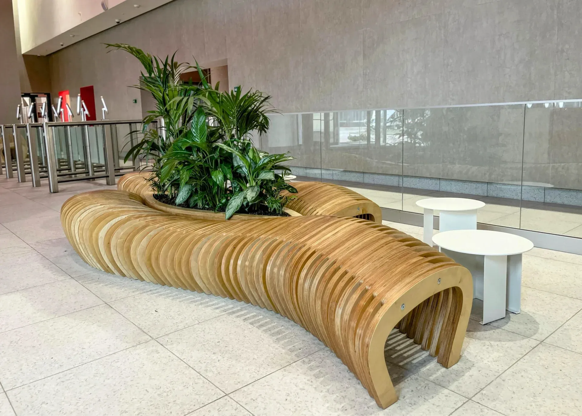 Parametric Bench G-Island for business centre