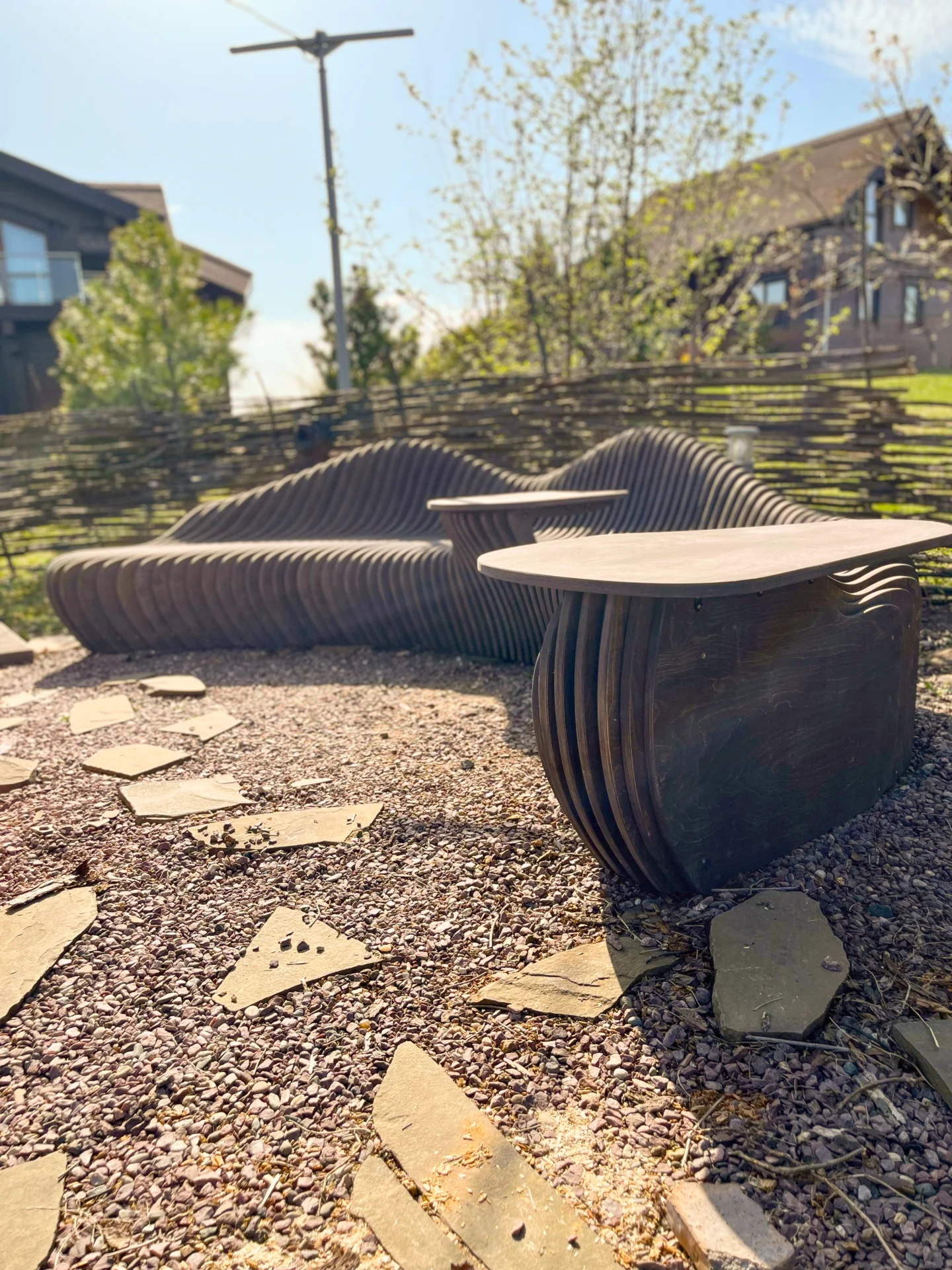 Parametric Bench Arch WT-3.4 for сountry house