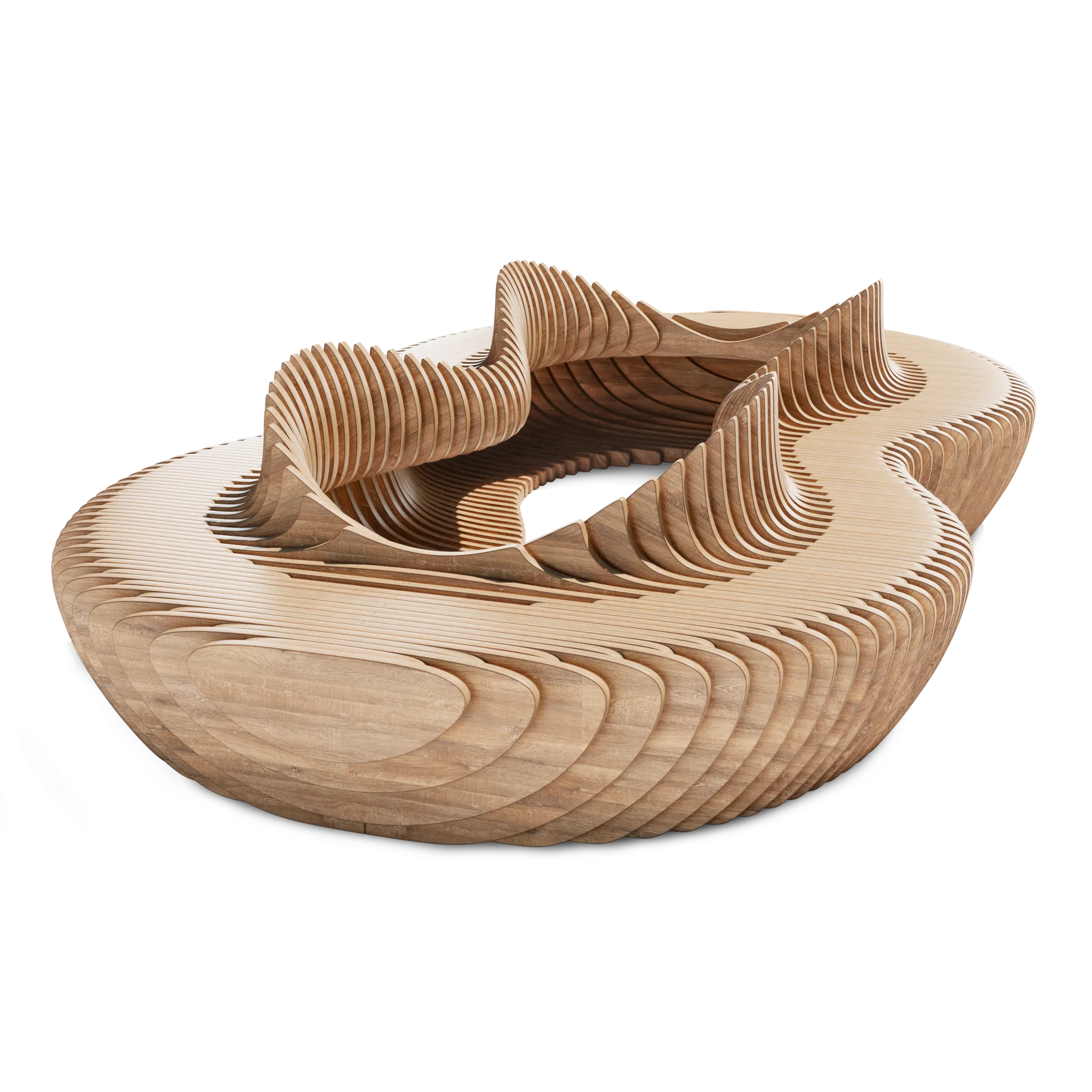 Parametric Bench Mobius GI